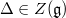 $\Delta\in Z(\mathfrak{g})$