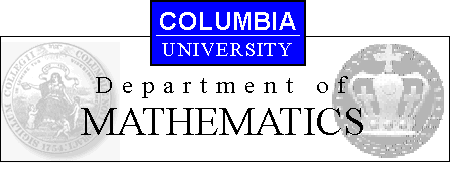 Seminars - WEEK OF NOVEMBER 5, 2001