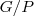 G/P