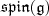 \mathfrak{spin}(\mathfrak g)
