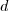 d