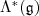 \Lambda^*(\mathfrak g)