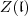 Z(\mathfrak l)