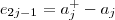 e_{2j-1}=a_j^+-a_j e_{2j-1}=a_j^+-a_j