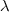 \lambda \lambda