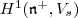 H^1(\mathfrak n^+,V_s)