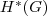 H^*(G)