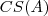 CS(A)