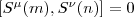 {[}S^\mu(m),S^\nu(n){]} = 0