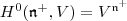 H^0(\mathfrak n^+, V)=V^{\mathfrak n^+}