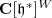 \mathbf C[\mathfrak h^*]^W