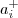 a_i^+