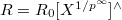 $R=R_0[X^{1/p^\infty}]^\wedge$