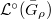 $\mathcal{L}^\circ(\bar G_\rho)$