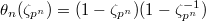 $\theta_n(\zeta_{p^n})=(1-\zeta_{p^n})(1-\zeta_{p^n}^{-1})$