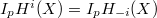 $I_pH^i(X)={}I_pH_{-i}(X)$