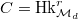 $C=\Hk_{\mathcal{M}_d}^r$