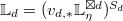 $\mathbb{L}_d=(v_{d,*}\mathbb{L}_\eta^{\boxtimes d})^{S_d}$