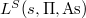 $L^S(s, \Pi, \mathrm{As})$