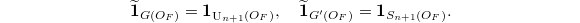 $$\widetilde{\mathbf{1}}_{G(O_F)}=\mathbf{1}_{\UU_{n+1}(O_F)},\quad \widetilde{\mathbf{1}}_{G'(O_F)}=\mathbf{1}_{S_{n+1}(O_F)}.$$