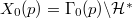 $X_0(p)=\Gamma_0(p)\backslash \mathcal{H}^*$