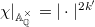 $\chi|_{\mathbb{A}_\mathbb{Q}^\times}=|\cdot|^{2k'}$