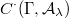 $C^\cdot (\Gamma, \mathcal{A}_\lambda)$