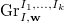 $\Gr_{I,\mathbf{w}}^{I_1,\ldots, I_k}$