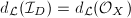 $d_\mathcal{L}(\mathcal{I}_D)=d_\mathcal{L}(\mathcal{O}_X)$