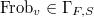 $\Frob_v\in \Gamma_{F,S}$