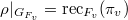 $\rho|_{G_{F_v}}=\rec_{F_v}(\pi_v)$