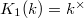 $K_1(k)=k^\times$