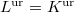 $L^\mathrm{ur}=K^\mathrm{ur}$