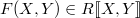 $F(X,Y)\in R\llbracket X,Y\rrbracket$