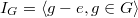 $I_G=\langle g-e,g\in G\rangle$