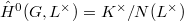 $\hat H^0(G,L^\times)=K^\times/N(L^\times)$