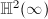 $\mathbb{H}^2(\infty)$