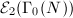$\mathcal{E}_2(\Gamma_0(N))$