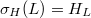 $\sigma_H(L)=H_L$