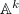 $\mathbb{A}^k$