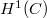 $H^1(C)$