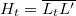 $H_t=\overline{L_tL'}$
