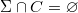 $\Sigma\cap C=\varnothing$