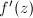 $f'(z)$