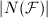 $|N(\mathcal{F})|$