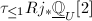 $\tau_{\le1}Rj_*\underline{\mathbb{Q}}_U[2 ]$