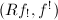 $(Rf_!,f^!)$