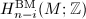 $H_{n-i}^\mathrm{BM}(M;\mathbb{Z})$