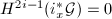 $H^{2i-1}(i_x^*\mathcal{G})=0$