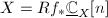 $X=Rf_*\underline{\mathbb{C}}_X[ n ]$